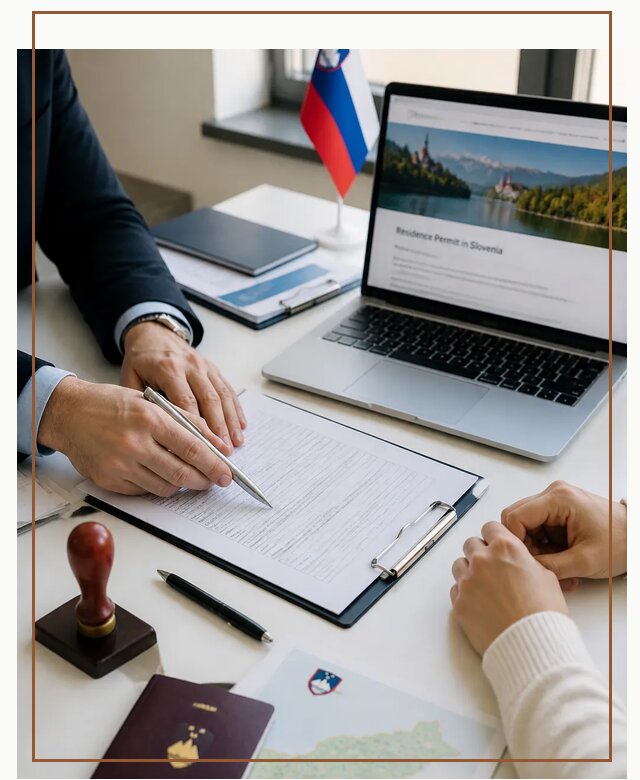 Оформление вида на жительство в Словении под ключ в Темрюке