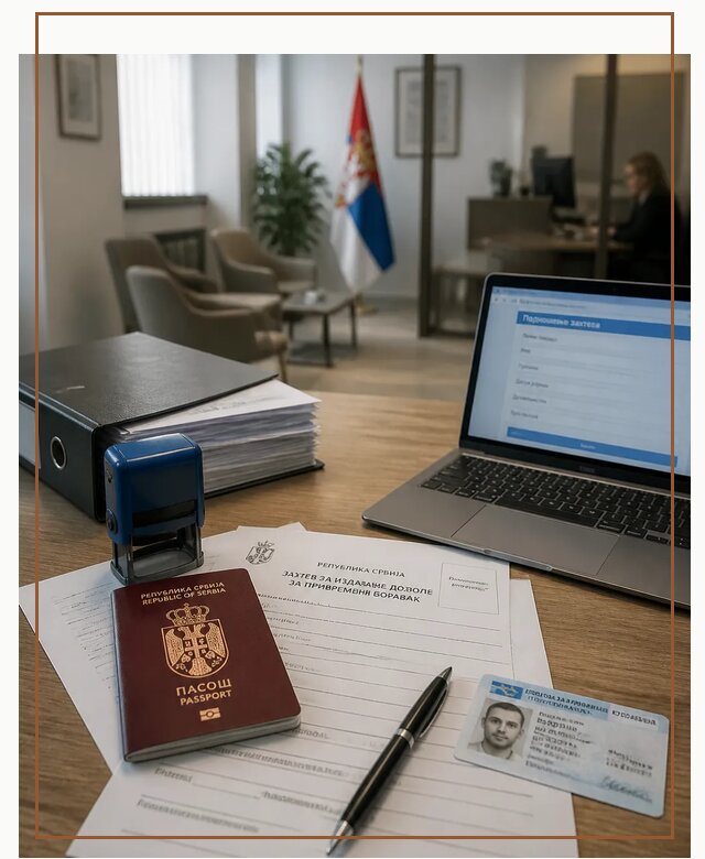 Оформление ПМЖ в Сербии для переезда в Темрюке под ключ