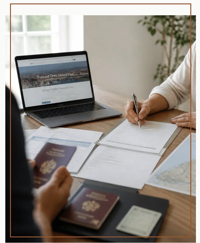 Оформление Digital Nomad и ВНЖ Португалии в Темрюке